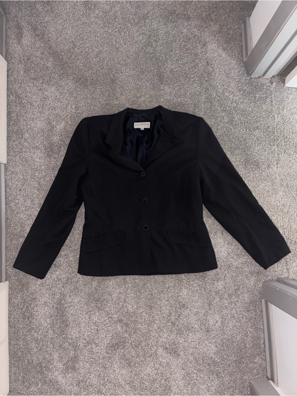 Vintage 80s Women’s New York & Company Black Women's Tailored Blazer Size 10